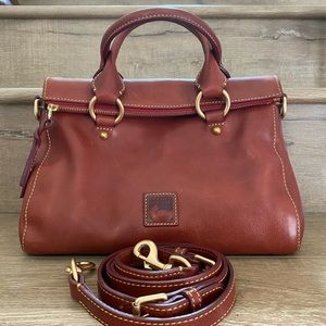 Dooney & Bourke Florentine Leather Leanna Satchel
